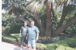 My dad and I in San Diego
